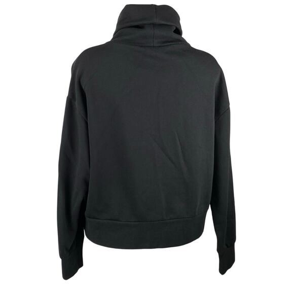 Zara Women's Black Turtleneck Long Sleeve Pullover Sweatshirt Sweater Top Size L - Picture 3 of 4